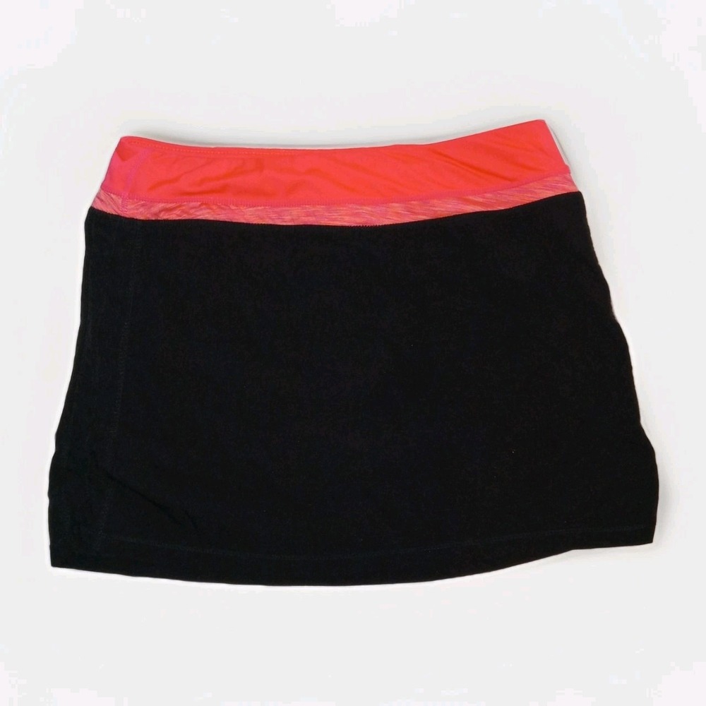 Tangerine Active Skort Women Size S Black Coral Athletic Running Tennis Skirt